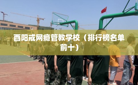 酉阳戒网瘾管教学校（排行榜名单前十）