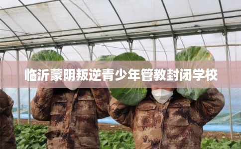 临沂蒙阴叛逆青少年管教封闭学校