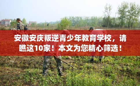 安徽安庆叛逆青少年教育学校，请瞧这10家！本文为您精心筛选！