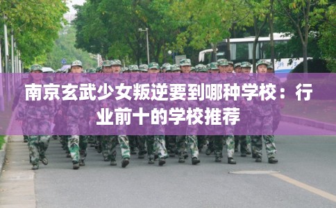 南京玄武少女叛逆要到哪种学校：行业前十的学校推荐