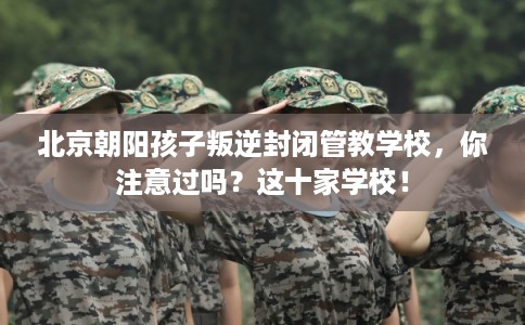 北京朝阳孩子叛逆封闭管教学校，你注意过吗？这十家学校！