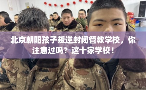 北京朝阳孩子叛逆封闭管教学校，你注意过吗？这十家学校！