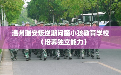 温州瑞安叛逆期问题小孩教育学校（培养独立能力）