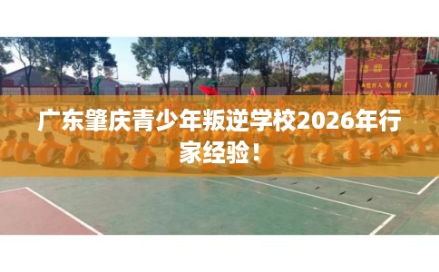 广东肇庆青少年叛逆学校2026年行家经验！