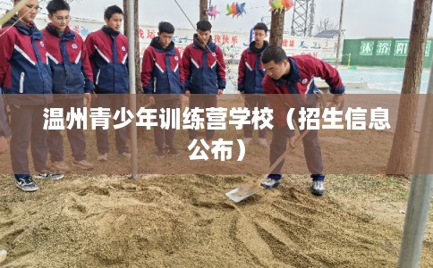 温州青少年训练营学校（招生信息公布）