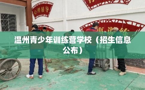 温州青少年训练营学校（招生信息公布）