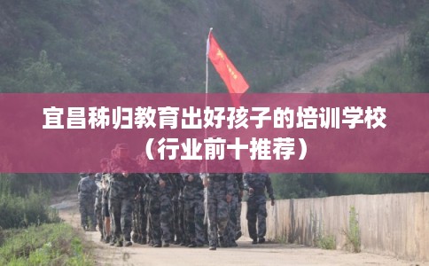 宜昌秭归教育出好孩子的培训学校（行业前十推荐）