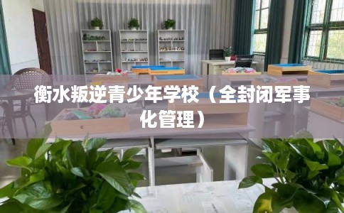衡水叛逆青少年学校（全封闭军事化管理）
