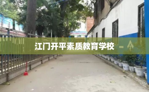 江门开平素质教育学校