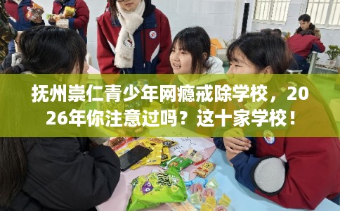 抚州崇仁青少年网瘾戒除学校，2026年你注意过吗？这十家学校！