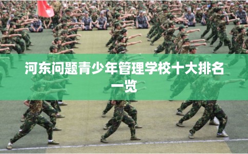 河东问题青少年管理学校十大排名一览