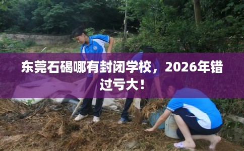 东莞石碣哪有封闭学校，2026年错过亏大！