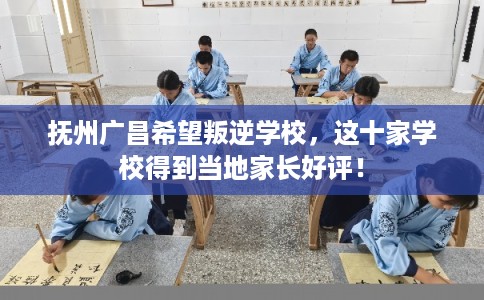 抚州广昌希望叛逆学校，这十家学校得到当地家长好评！