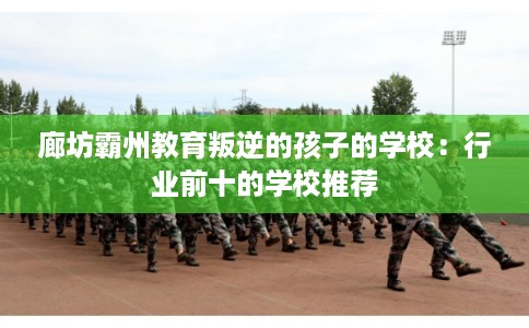 廊坊霸州教育叛逆的孩子的学校：行业前十的学校推荐