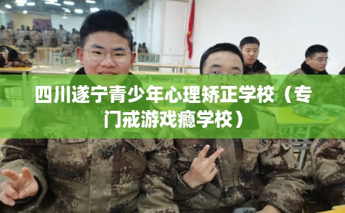 四川遂宁青少年心理矫正学校（专门戒游戏瘾学校）