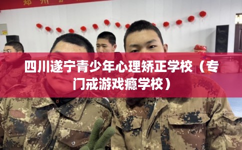 四川遂宁青少年心理矫正学校（专门戒游戏瘾学校）