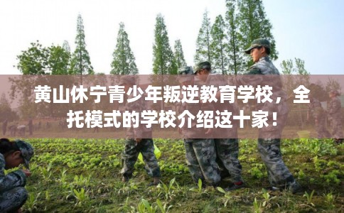 黄山休宁青少年叛逆教育学校，全托模式的学校介绍这十家！