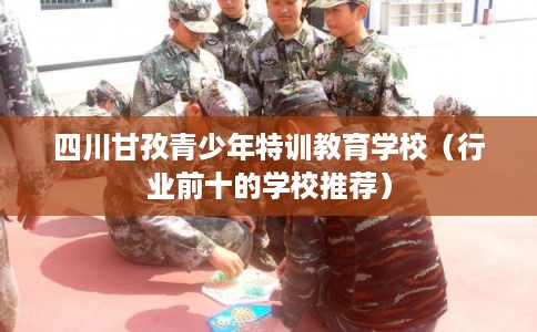 四川甘孜青少年特训教育学校（行业前十的学校推荐）