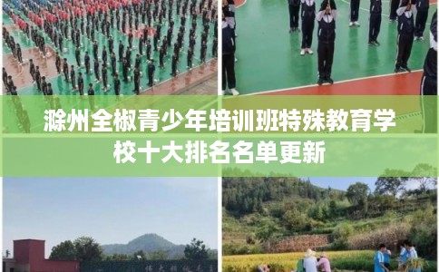 滁州全椒青少年培训班特殊教育学校十大排名名单更新