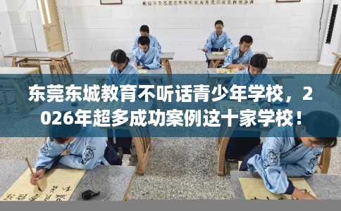 东莞东城教育不听话青少年学校，2026年超多成功案例这十家学校！