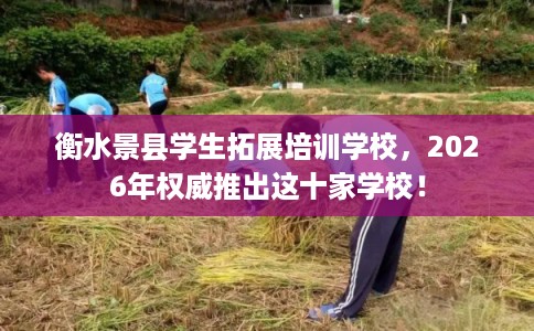 衡水景县学生拓展培训学校，2026年权威推出这十家学校！