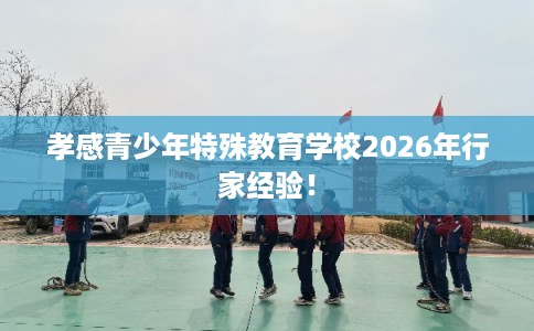 孝感青少年特殊教育学校2026年行家经验！