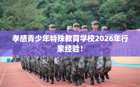 孝感青少年特殊教育学校2026年行家经验！