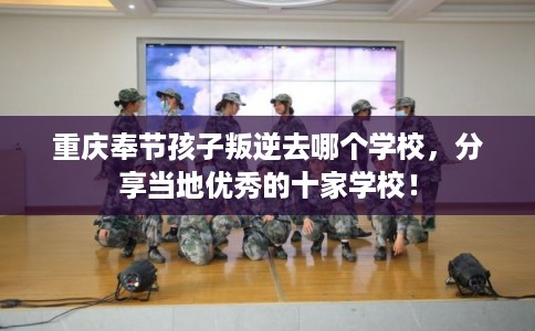 重庆奉节孩子叛逆去哪个学校，分享当地优秀的十家学校！