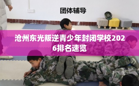 沧州东光叛逆青少年封闭学校2026排名速览