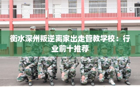 衡水深州叛逆离家出走管教学校：行业前十推荐