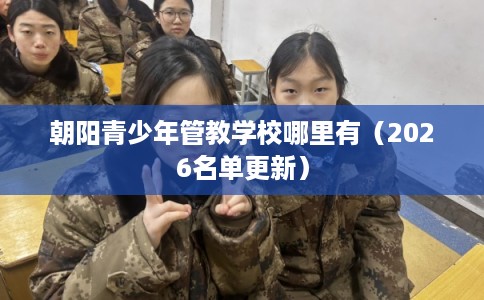 朝阳青少年管教学校哪里有（2026名单更新）