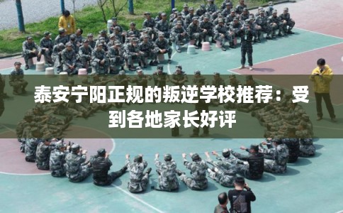 泰安宁阳正规的叛逆学校推荐：受到各地家长好评
