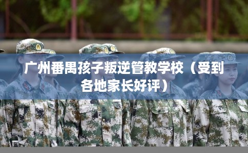 广州番禺孩子叛逆管教学校（受到各地家长好评）