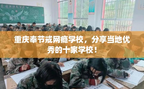 重庆奉节戒网瘾学校，分享当地优秀的十家学校！