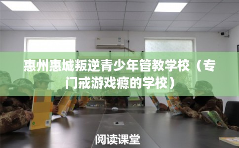 惠州惠城叛逆青少年管教学校（专门戒游戏瘾的学校）