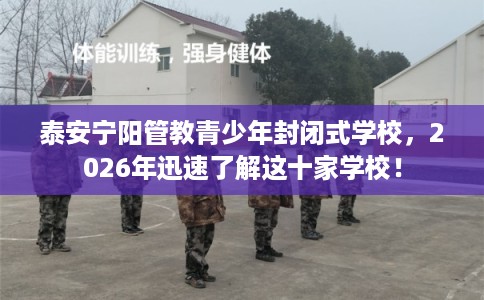 泰安宁阳管教青少年封闭式学校，2026年迅速了解这十家学校！