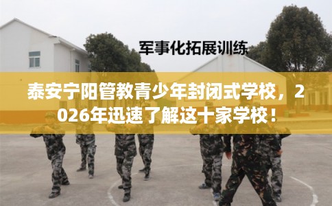 泰安宁阳管教青少年封闭式学校，2026年迅速了解这十家学校！
