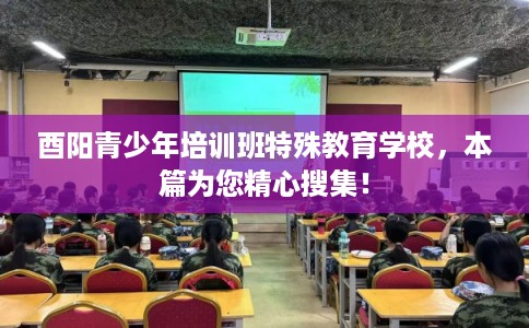 酉阳青少年培训班特殊教育学校,本篇为您精心搜集! 酉阳青少年培训班特殊教育学校,本篇为您精心搜集!
