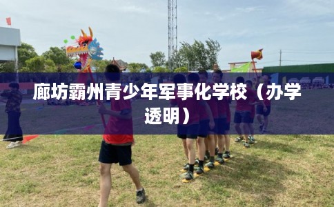 廊坊霸州青少年军事化学校（办学透明）