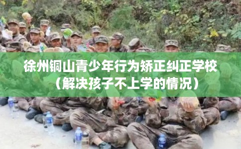 徐州铜山青少年行为矫正纠正学校（解决孩子不上学的情况）