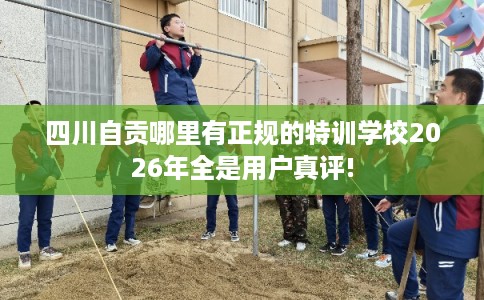 四川自贡哪里有正规的特训学校2026年全是用户真评!