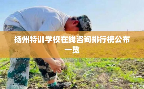 扬州特训学校在线咨询排行榜公布一览 扬州特训学校在线咨询排行榜公布一览
