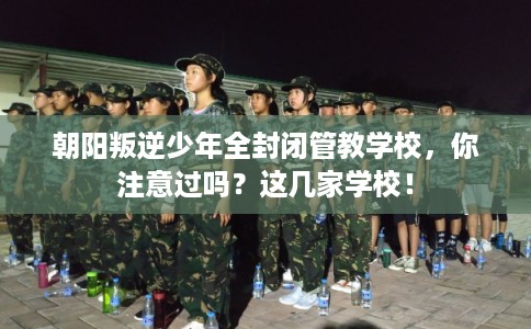 朝阳叛逆少年全封闭管教学校，你注意过吗？这几家学校！