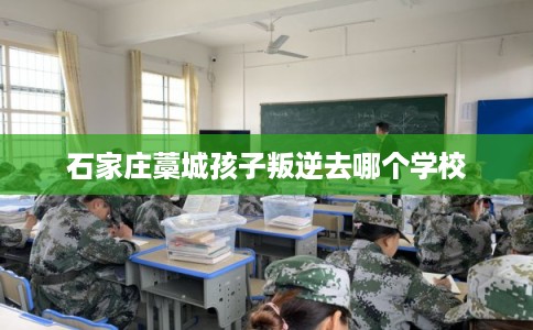 石家庄藁城孩子叛逆去哪个学校