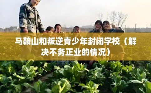 马鞍山和叛逆青少年封闭学校（解决不务正业的情况）