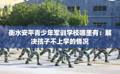 衡水安平青少年军训学校哪里有：解决孩子不上学的情况