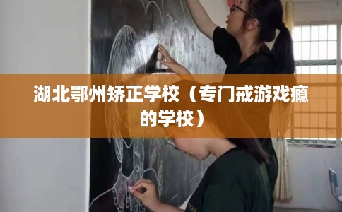 湖北鄂州矫正学校（专门戒游戏瘾的学校）