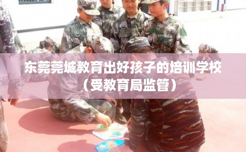 东莞莞城教育出好孩子的培训学校(受教育局监管) 东莞莞城教育出好孩子的培训学校(受教育局监管)