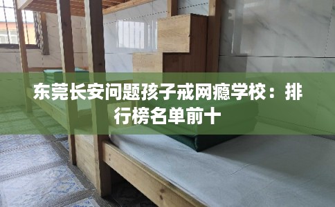 东莞长安问题孩子戒网瘾学校：排行榜名单前十