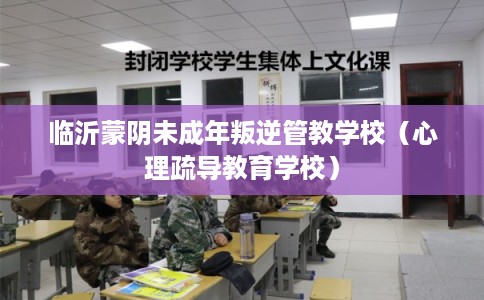 临沂蒙阴未成年叛逆管教学校（心理疏导教育学校）